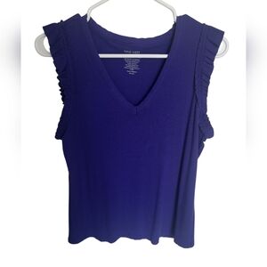 Nine West Purple Womans Top Sz Medium